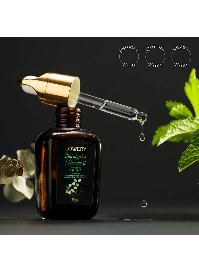 Christmas Eucalyptus Spearmint Bath Set, Home Spa Set with Natural Mint Fragrance, 17 Pcs Gift Basket, Eucalyptus Bath Oil, Shower Gel, Bubble Bath, Bath Crystal, Steamer Tablet & More, Birthday Gift