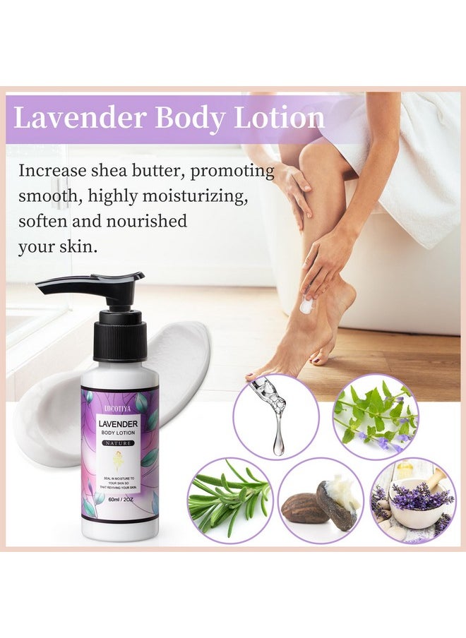 Christmas Gifts for Women Best Friends Gifts Sets Women Travel Size Toiletries Kit Travel Essentials for Women Self Care Gifts for Best Friends,Mom, Teacher,Grandma Lavender Gifts for Her Birthday