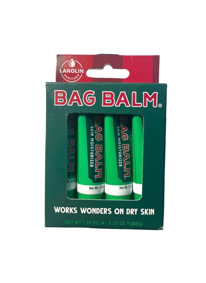 Bag Balm Lip Moisturizer Gift Box (Set of 4)