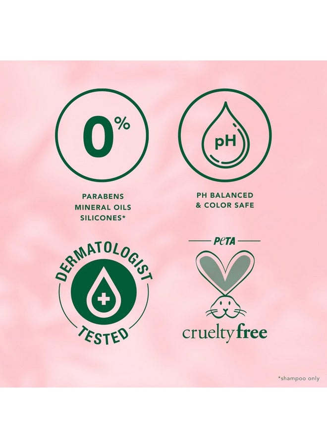 Herbal Essences Shampoo & Conditioner Set, Smooth Collection, Paraben-Free, Color-Safe, with Rose Hips & Vitamin E, 29.2 Fl Oz Each, 2-Pack