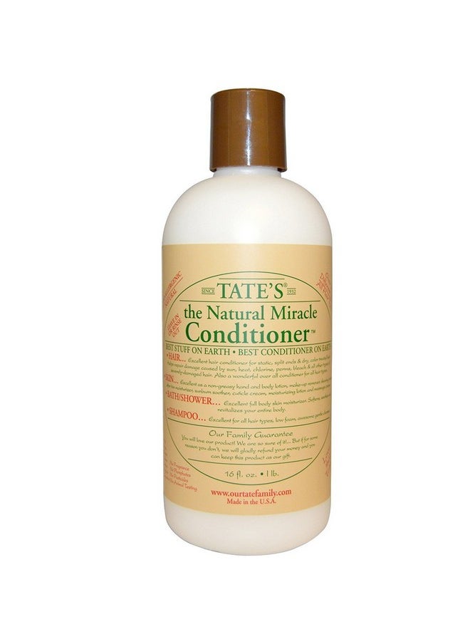 Tate's Natural Miracle Shampoo 18 fl oz & Conditioner 18 fl oz