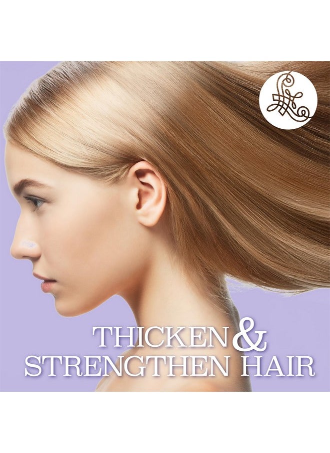 Luseta Biotin B-Complex Thickening Shampoo for Hair Growth and Strengthener - Hair Loss Treatment for Thinning Hair With Biotin Caffein and Argan Oil for Men & Women - All Hair Types 16.9oz