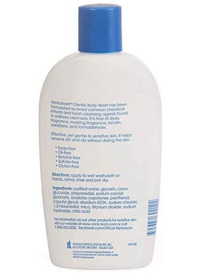 Vanicream, Free and Clear Shampoo, Conditioner and Body Wash Set, For Sensitive Skin, Fragrance and Paraben Free - 12 Ounce