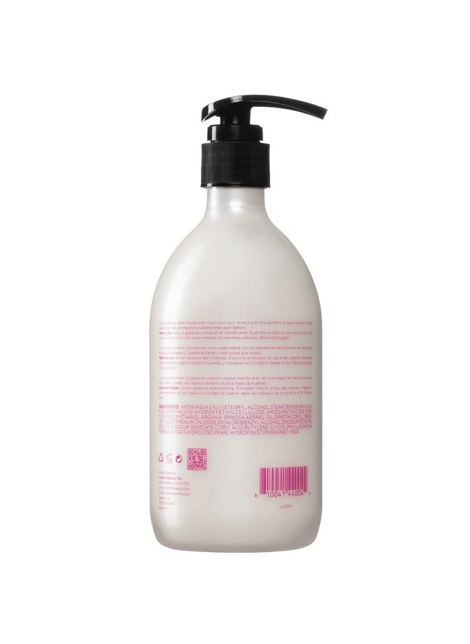 Luseta Glossy Pearl Conditioner for Smoothing and Nourishing Frizzy, Deep Moisturizing Conditioner with Pearl Extract, Awakening shine for Dull hair 16.9 fl.oz.