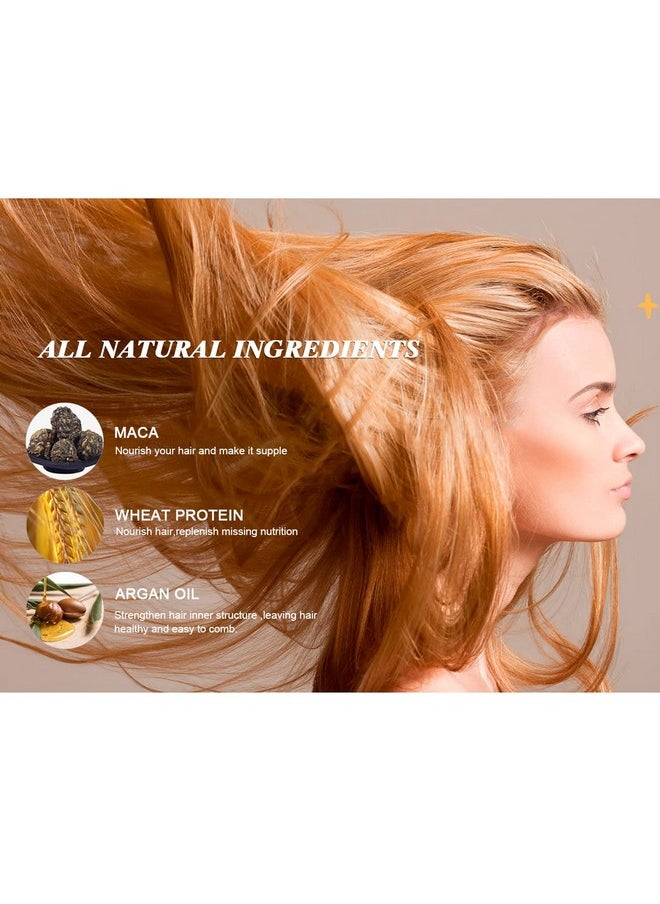 Karseell Shampoo Moroccan Argan Oil Essence Maca Herbal Extract Repair Treatment for Dry Damaged Hair All Hair Types 800ml
