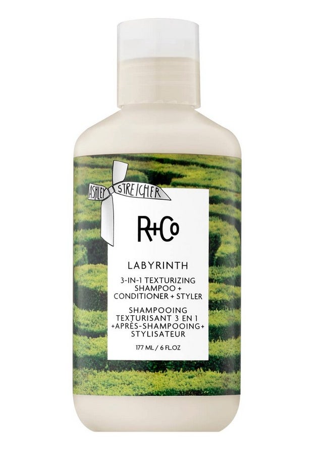 Labyrinth 3-in-1 Texturizing Shampoo + Conditioner + Styler | Touchable Texture + Volume + Hydration | Vegan + Cruelty-Free | 6 OZ