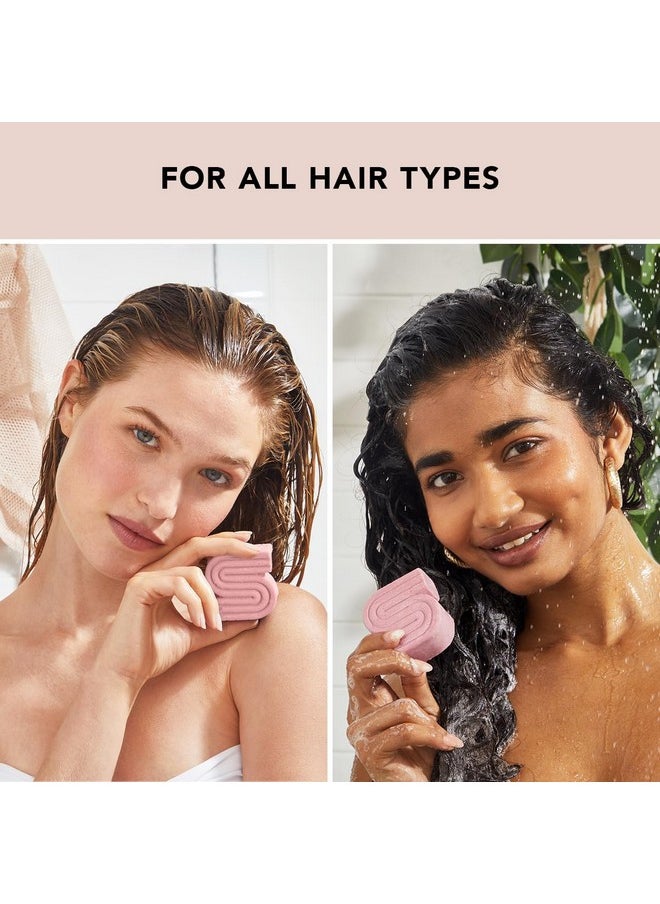 Kitsch Castor Oil Shampoo Bar & Coconut Oil Deep-Moisturizing Conditioner Bar - Hydrating for Dull & Dry Hair, Strengthen & Restore Damage Hair, 2pc Set