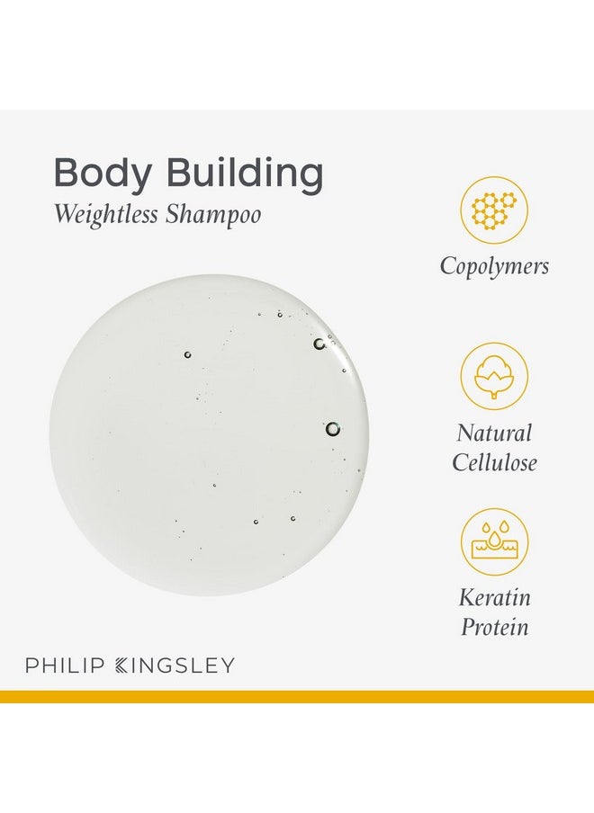 Philip Kingsley Body-Building Shampoo and Conditioner Set Volumizing Hair Products for Lifting Fine Limp Flat Flyaway Hair, Adds Volume, Lifts, and Shine