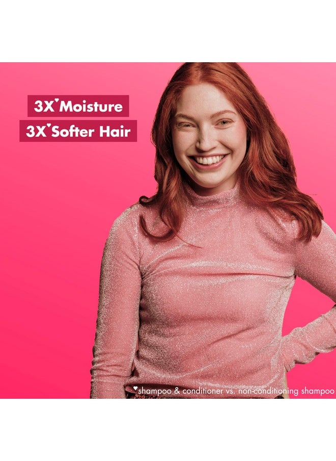 Love Beauty and Planet Shampoo & Conditioner Murumuru Butter & Rose 2 Count for Color-Treated Hair Shampoo and Conditioner Silicone Free, Paraben Free and Vegan 13.5 oz