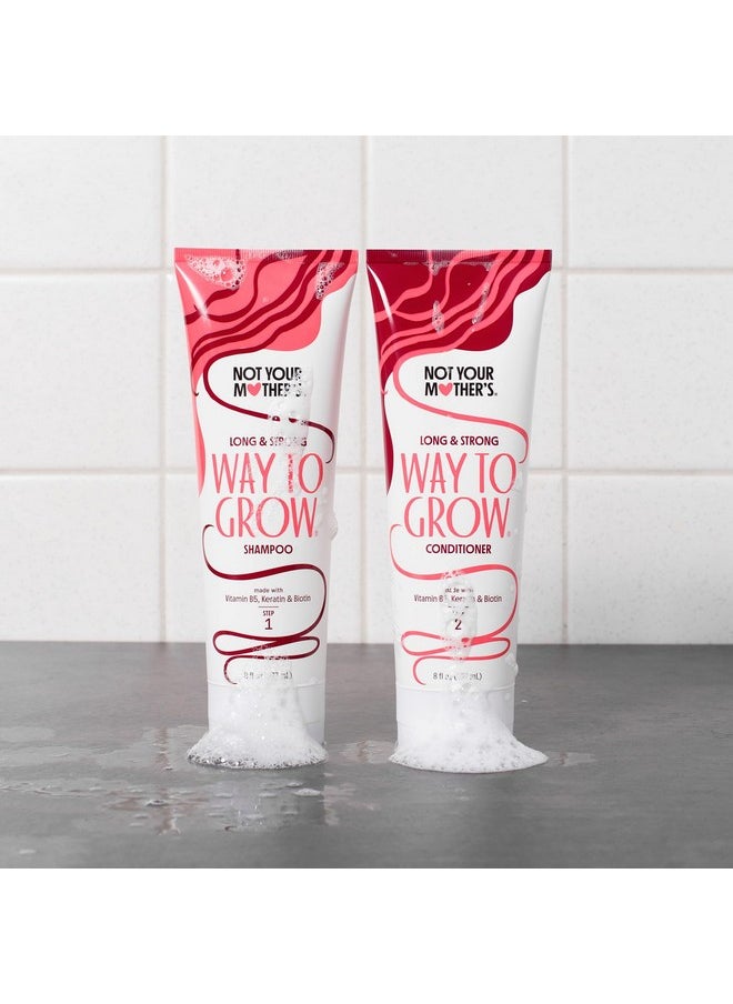 Not Your Mother's Way to Grow Shampoo and Conditioner (2-Pack) - 8 fl oz - Ideal for All Hair Types - Helps Cleanse, Moisturize, and Hydrate Dry Hair and Damaged Hair