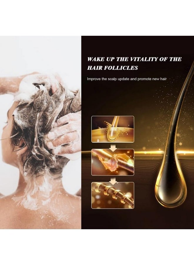 Karseell Hair Repair Set with Shampoo, Conditioner, and Maca Collagen Mask Plus Argan Oil for Dry Damaged Hair (52.39 fl oz), Multipack