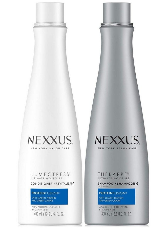 Nexxus Shampoo & Conditioner Combo Pack, Therappe Humectress, Caviar Complex, 13.5 Oz Each