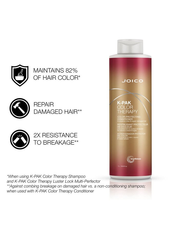 Joico K-pak color therapy shampoo & conditioner duo, 2 Count