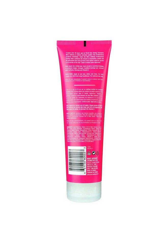 Marc Anthony Strengthening Biotin Shampoo, Grow Long Anti-Frizz, Anti-Breakage & Nourishing Formula For Split Ends - Vitamin E, Caffeine & Ginseng for Dry & Damaged Hair
