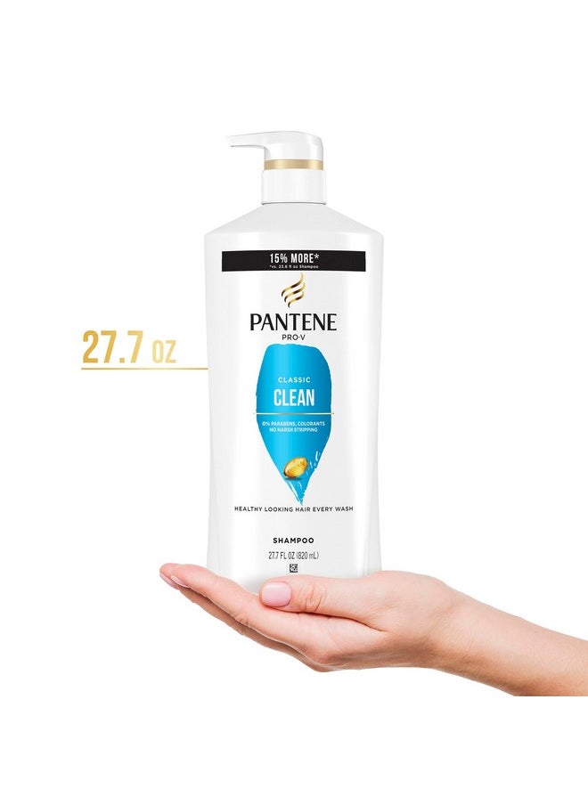Pantene Shampoo, Conditioner and Hair Treatment Set, Classic Clean