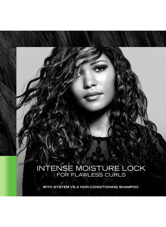 TRESemmé Flawless Curls Shampoo and Conditioner Set, Curly Hair Products with Coconut Oil Leaves Curls Defined, Sulfate Free, Frizz Free, 28 Fl Oz Ea