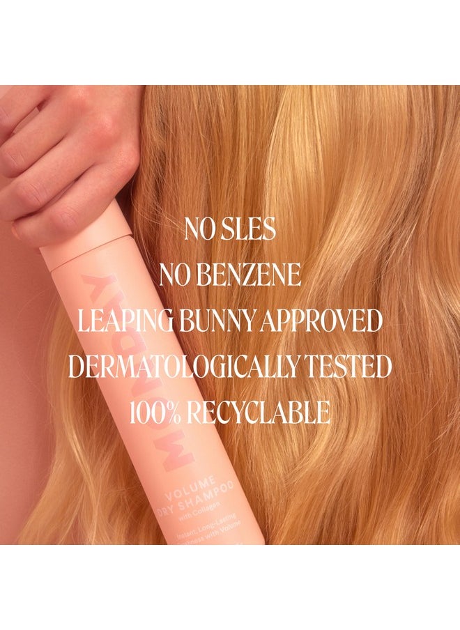 MONDAY HAIRCARE Dry Shampoo Original 6.7oz, Freshens Hair, Absorbs Oil, Nourishes with Keratin, Protects Hair