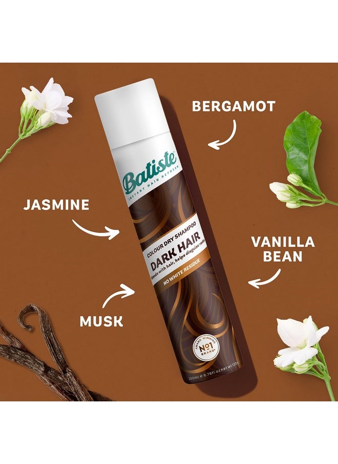Batiste Dry Shampoo, Dark and Deep Brown, 6.73 Ounce