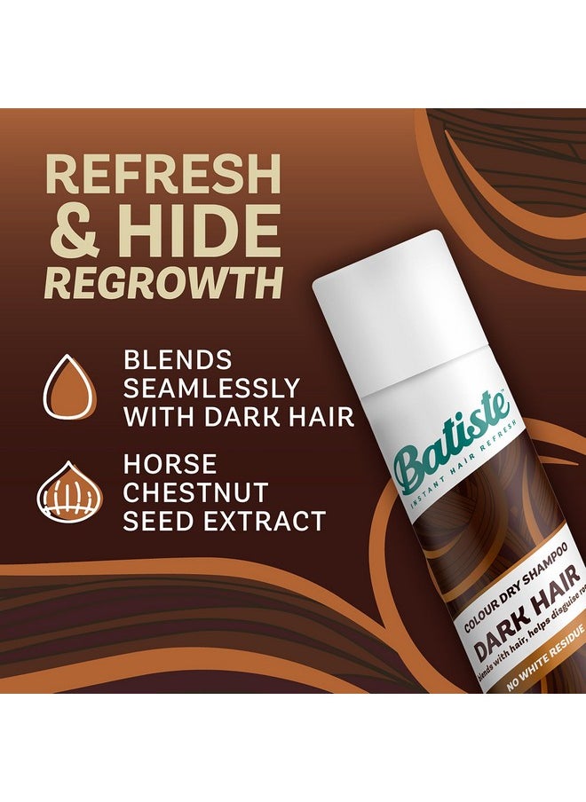 Batiste Dry Shampoo, Dark and Deep Brown, 6.73 Ounce