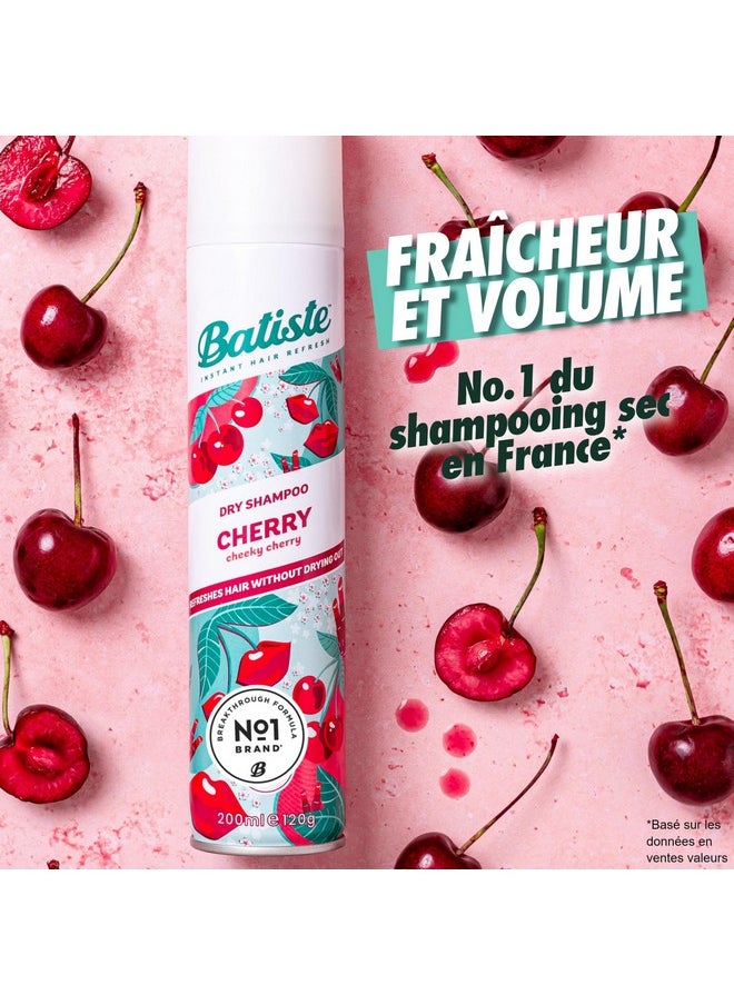 Batiste Shampoo Dry Cherry 6.73 Ounce (200ml) (3 Pack)