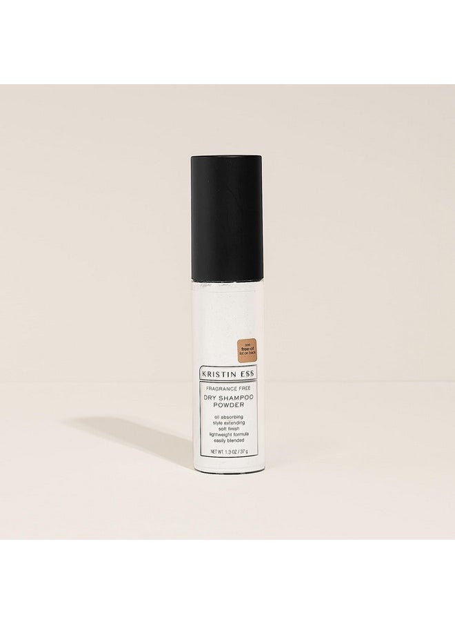 Kristin Ess Hair Dry Shampoo Non-Aerosol Powder for Oily Hair - Mattifying, Style Extending, Fragrance Free, Dry Shampoo for Men and Women, Easily Blended, Lightweight Formula, Vegan, 1.3 oz