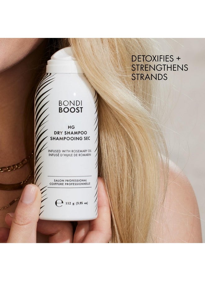 BONDIBOOST HG Dry Shampoo Spray - Instantly Refresh Hair - Protects & Strengthens Hair - Infused with Rosemary Oil - Works for All Hair Types - Safe for Colored Hair - 3.95 oz / 112 g
