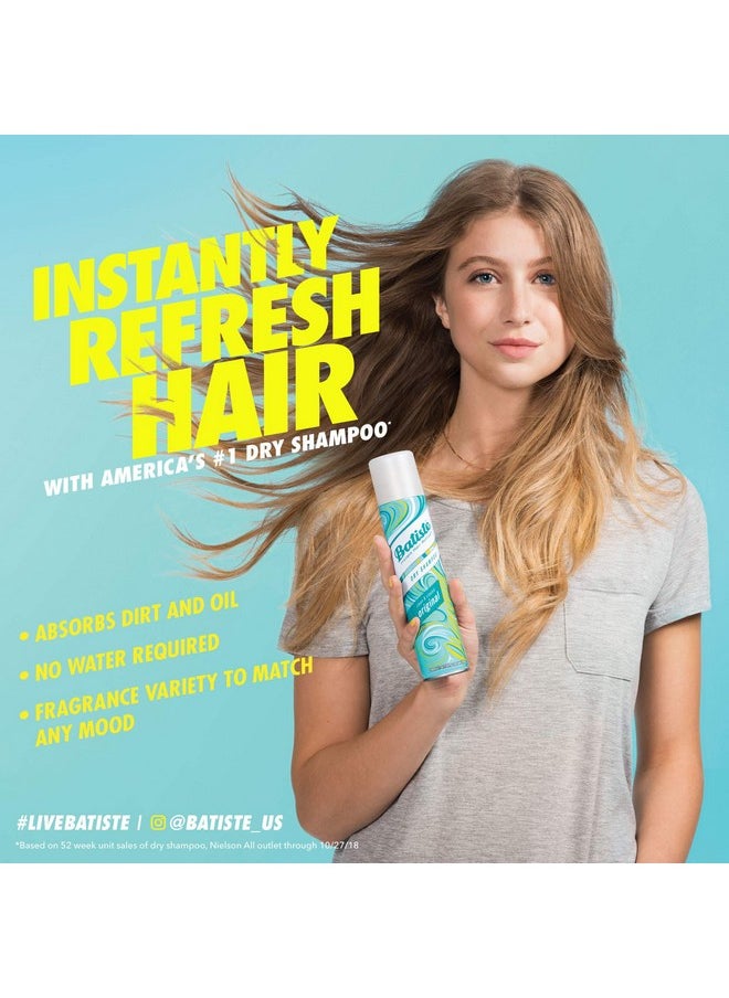 Batiste Dry Shampoo, Tropical Fragrance, 6.73 fl. oz. (Pack of 3)