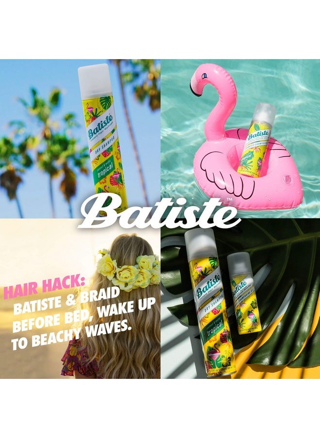 Batiste Dry Shampoo, Tropical Fragrance, 6.73 fl. oz. (Pack of 3)