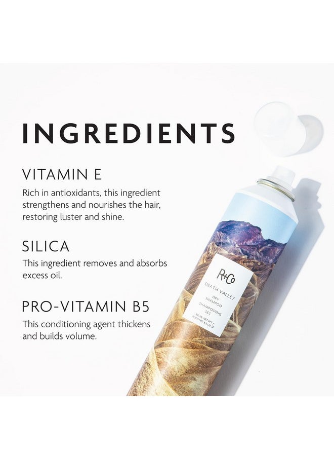 R+Co Death Valley Dry Shampoo | Adds Texture + Body + Shine | Vegan + Cruelty-Free | 6.3 Oz