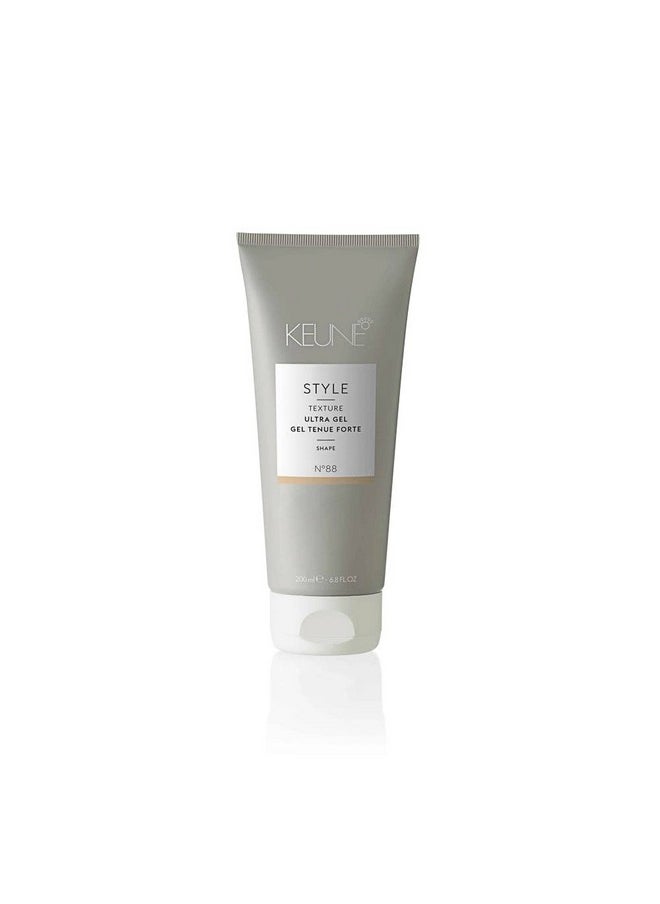 KEUNE Style Ultra Gel Hair Gel For Wavy and Curly Hair, 6.8 Fl Oz (Pack of 1) (Packaging May Vary)
