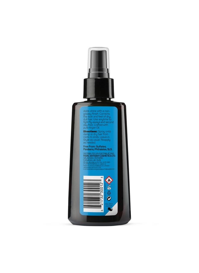 Marc Anthony Argan Oil Smoothing Cream with Keratin - Lightweight Hair Styler for Lasting Shine & Removes Frizz for Smooth Hair - Nourishing Argan Oil of Morocco & Olive Oil - Sulfate & Paraben Free