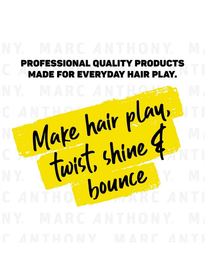 Marc Anthony Argan Oil Smoothing Cream with Keratin - Lightweight Hair Styler for Lasting Shine & Removes Frizz for Smooth Hair - Nourishing Argan Oil of Morocco & Olive Oil - Sulfate & Paraben Free
