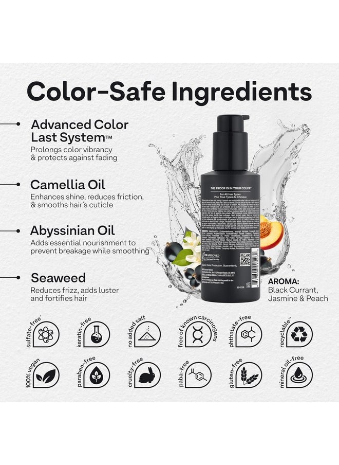 Colorproof Radically Smooth Taming Crème 5.4 Fl. Oz Smoothing Hair Cream with Black Currant, Jasmine & Peach Scent, Color Preserving and Humidity-Resistant Styling Cream