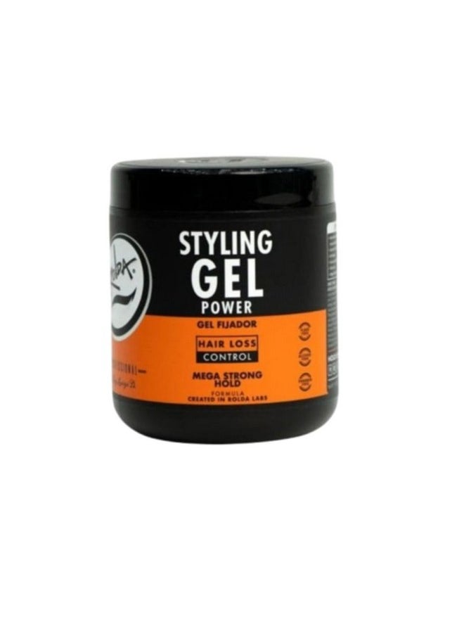 Rolda Power Styling Gel Hair Loss Control 17.6oz