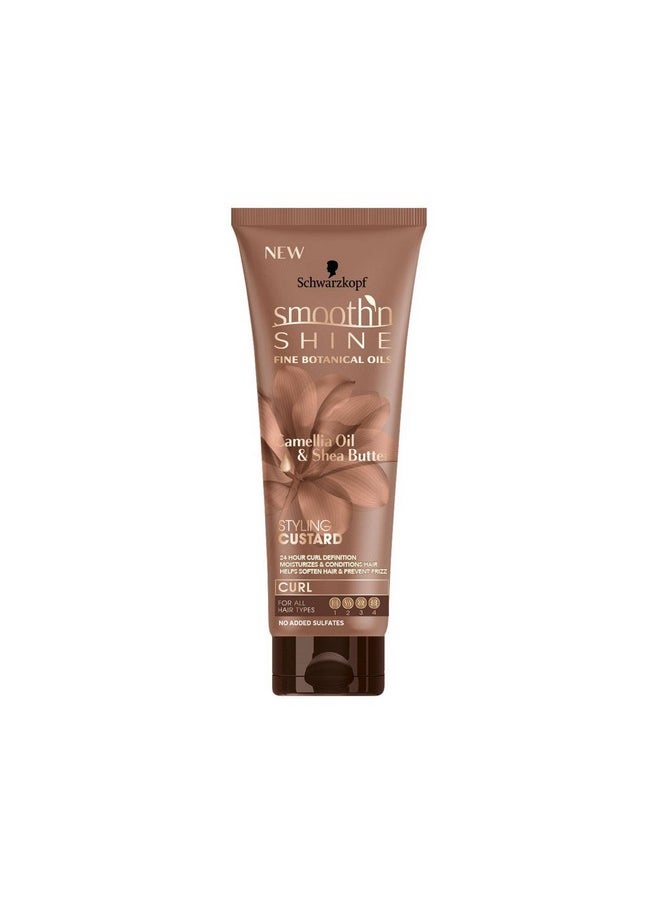 Smooth 'n Shine Curl Styling Custard, 8.5 Oz
