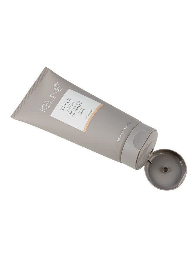 Keune Style Triple X Gel, Ultimate Hold & Wet Look Styling Gel, 6.8 Fl Oz