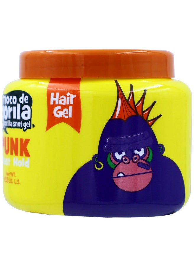 Moco de Gorila Punk, Hair Styling Gel, Gives your Hairstyle a Long-Lasting Effect, Reactivate with Water, High Fixation, 3-Pack of 9.52 Oz Each, 3 Jars