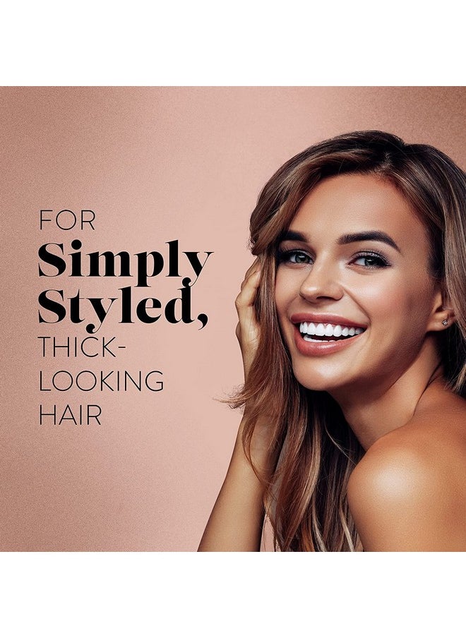 Suave Simply Styled Thickening Hair Cream - Heat Protectant for Hair, Styling and Blow Dry Cream, 5 Oz Ea (Pack of 2), 10.0 Fl Oz