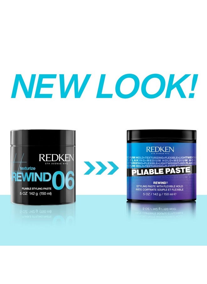 Redken Rewind 06 Pliable Styling Paste 5-Ounces Bottle