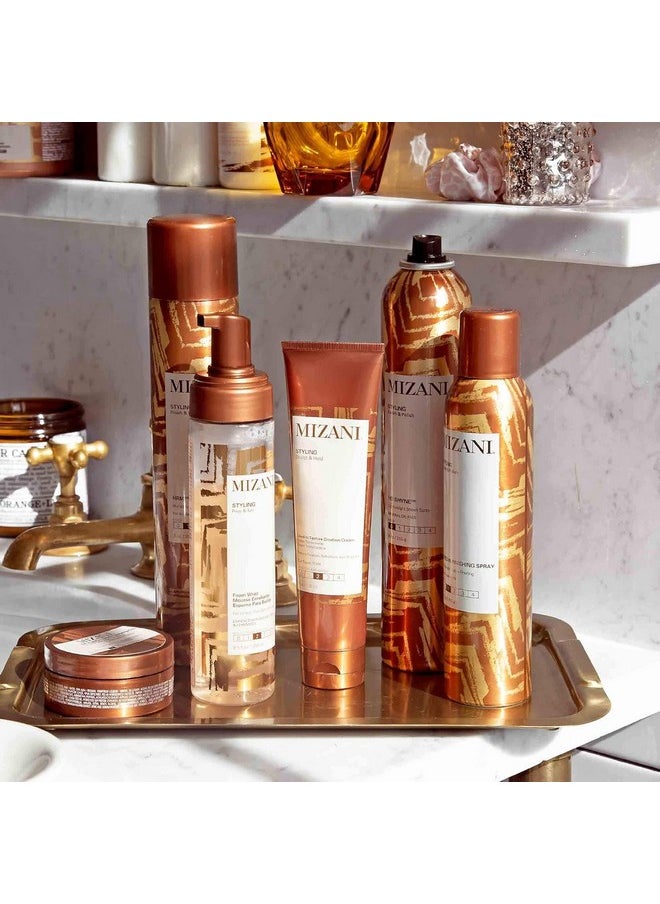 Mizani Styling Foam Wrap | Balances Hydration, Shine & Hold | with Shea Butter | Paraben-Free | for Curly Hair | 8.5 Fl Oz