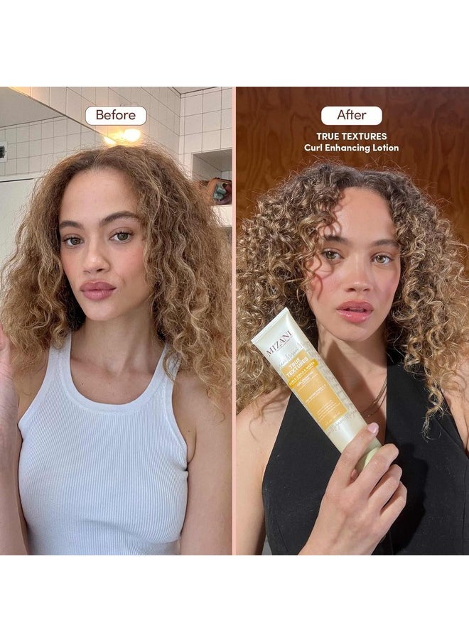 Mizani True Textures Curl Defining Lotion | Moisturizes and Smooths Hair for Soft and Crunch Free Curls | Curl Enhancing Lotion | Formulated with Coconut Oil | For Texture Types 5-3 | 5 fl oz