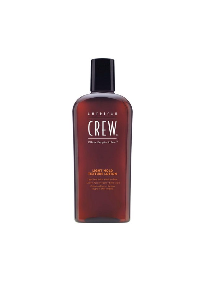 American Crew Men's Hair Texture Lotion, Like Hair Gel with Light Hold with Low Shine, 8.4 Fl Oz