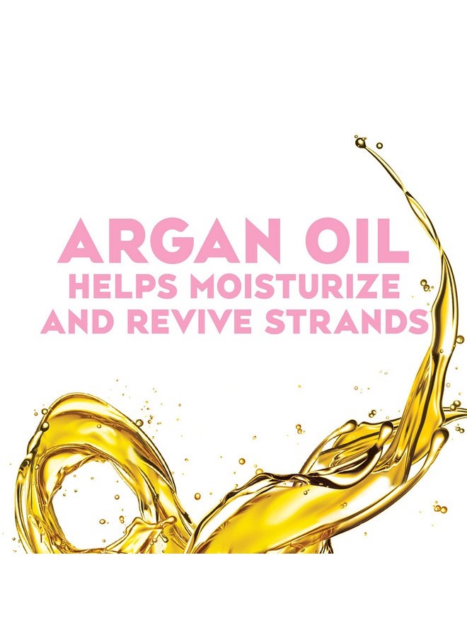 OGX Argan Oil of Morocco Curling Perfection Curl-Defining Cream, Hair-Smoothing Anti-Frizz Cream to Define All Curl Types & Hair Textures, Paraben-Free, Sulfated-Surfactants Free, 6 oz