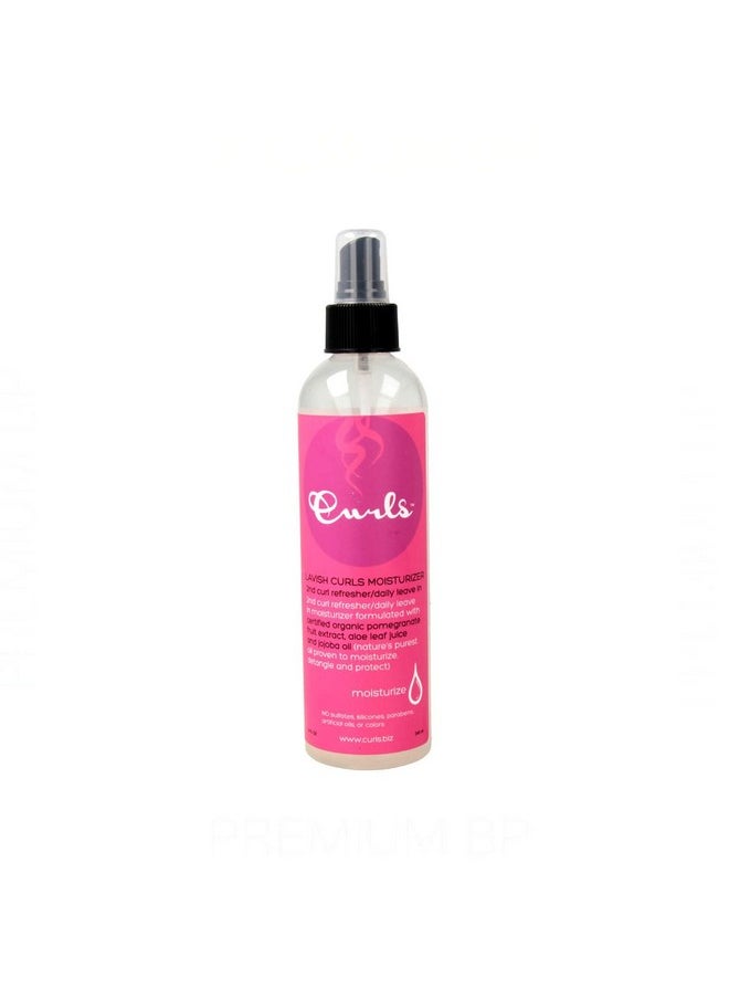 Curls Classic Collection Lavish Moisturizer - Refresh, Rehydrate, and Reactivate Dry Hair - Wavy and Curly Hair - 8 Fl Oz