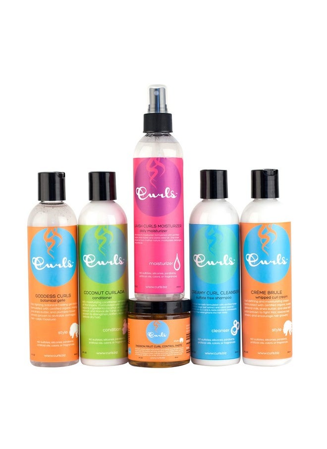 Curls Classic Collection Lavish Moisturizer - Refresh, Rehydrate, and Reactivate Dry Hair - Wavy and Curly Hair - 8 Fl Oz
