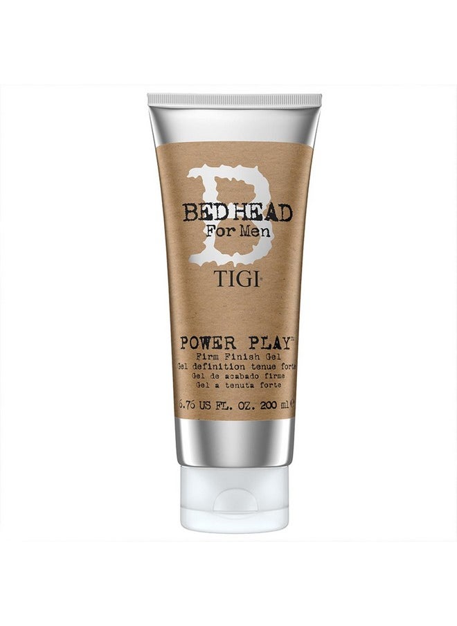 Bed Head for Men Power Play Firm Finish Gel, 6.76 Fluid Ounce