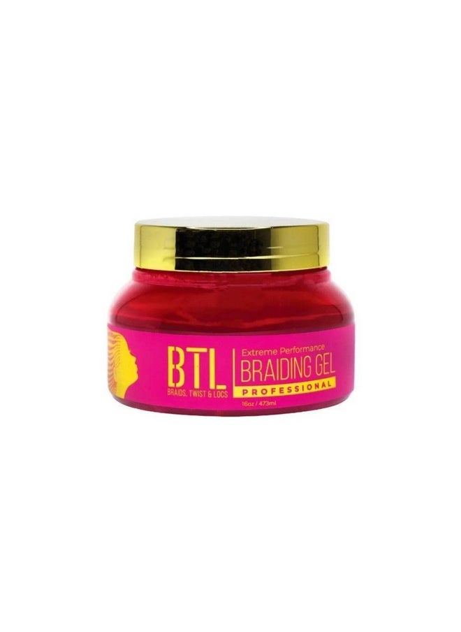 BTL Family size 16 Fl oz. BTL Professional BRAIDING GEL Extreme Performance LEVEL 5