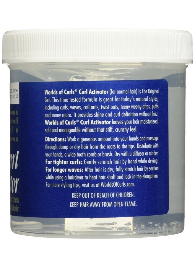 Worlds Of Curls, Curl Activator Regular Gel, 16.2 Ounce