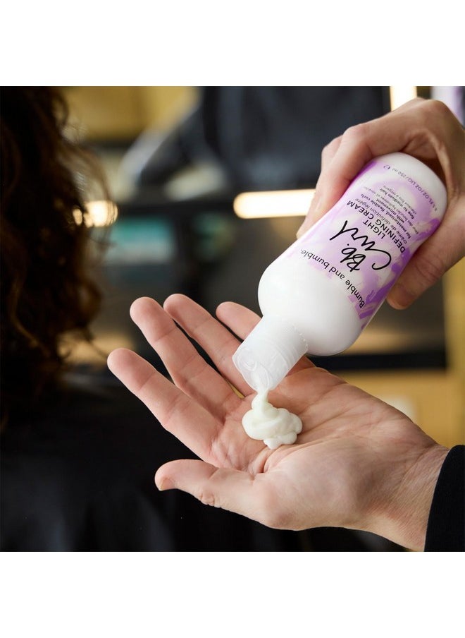 Bumble and bumble Curl Light Defining Styling Cream | For Moisturized Flexible Curls | Anti Frizz | Curly, Wavy | With Jojaba Oil, Avocado Oil + Coconut Oil | Standard Size, 8.5 fl. oz.