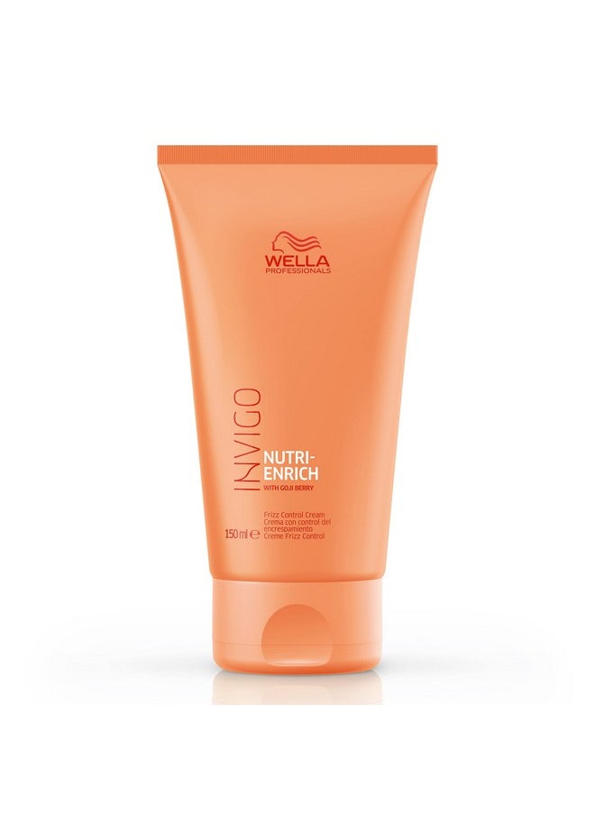 Wella Professionals Invigo Nutri-Enrich Frizz Control Cream| Deeply Nourishing| For Dry & Damaged Hair| 5.07 Fl Oz